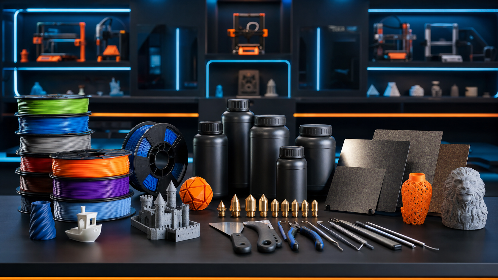 Tienda y modelos 3D